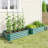 4x2 Ft Galvanized Steel Raised Garden Bed Kit - 1ft High, 48x24x12 Inch Outdoor Metal Planter Box for Vegetables, Herbs, Flowers & Plants | Easy Assembly, Rust-Resistant, Durable，set of 4-367466034-367466032