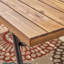 Causeuse d'extérieur avec table basse Canoga
