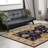 Weisgerber Oriental Navy/Beige Area Rug-32089067