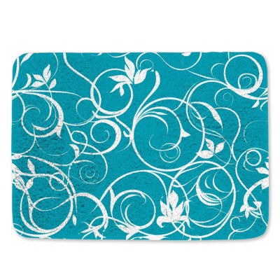 Motif floral de bain tourbillon