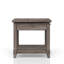 Table de bout durable avec rangement et conception polyvalente pour toute maison