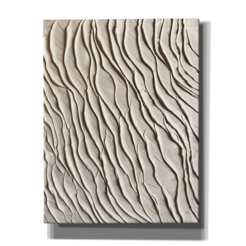 «Epic Graffiti», «Zen Beach» par Sarah Adams, art mural sur toile, H 34 po x l 26 po x P 1,5 po