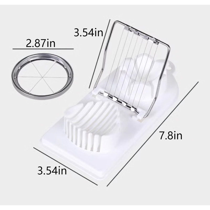 Multi Functional Fancy Egg Slicer, Household Egg Slicer