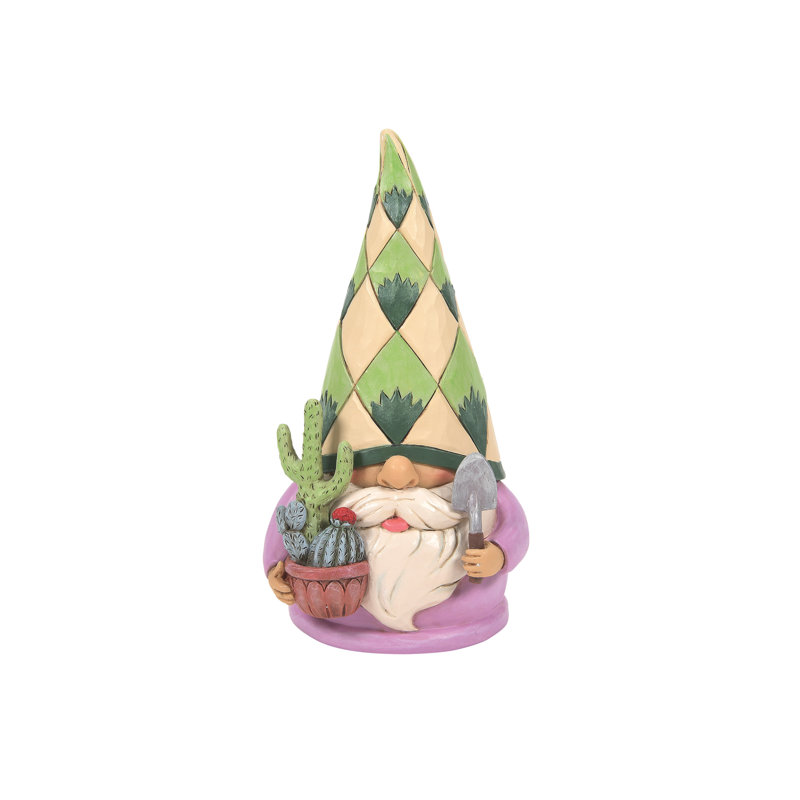 Figurine gnome succulente Jim Shore Heartwood Creek