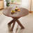 Round Dining Table Modern Farmhouse Kitchen Table