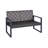 Anetta 4 - Person Wicker Patio Dining Set with Rectangular Table , Cushions Included-490189145-490189150