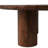 Faustine Round Mango Wood Coffee Table-1340437105
