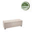 Allex Fabric Upholstered Storage Bench-1823231546