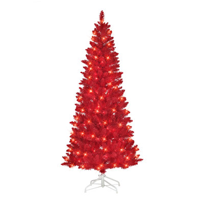 78' Lighted Fir Christmas Tree