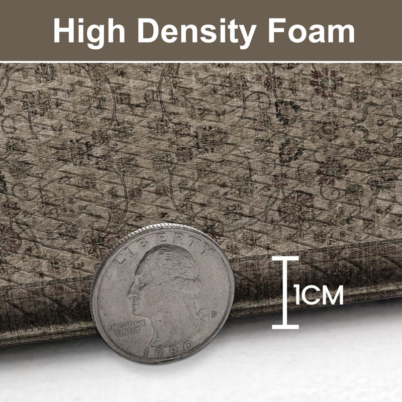 Floral Anti-Fatigue Non-Skid Kitchen Mat