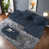 Chenille bleue