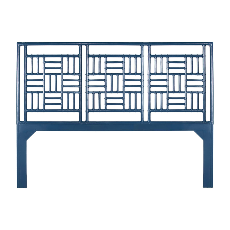 Finn Queen Bed, Pool Blue, Blue;Navy Blue, King