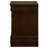 2-Drawer Bedroom Nightstand, With Bail Handle