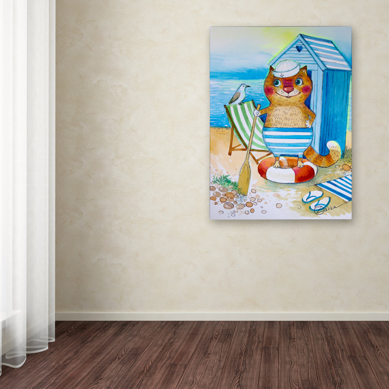 « sea », art sur toile, H 19 po x l 14 po