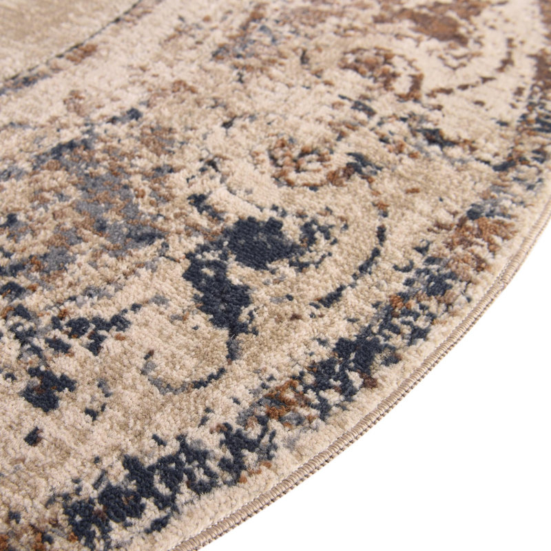 Arlindo Oriental Indoor Rug, Round 5'3"
