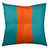Turquoise / Orange