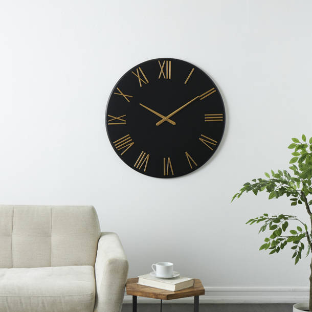 Mercer41 Pletcher Metal Wall Clock & Reviews | Wayfair