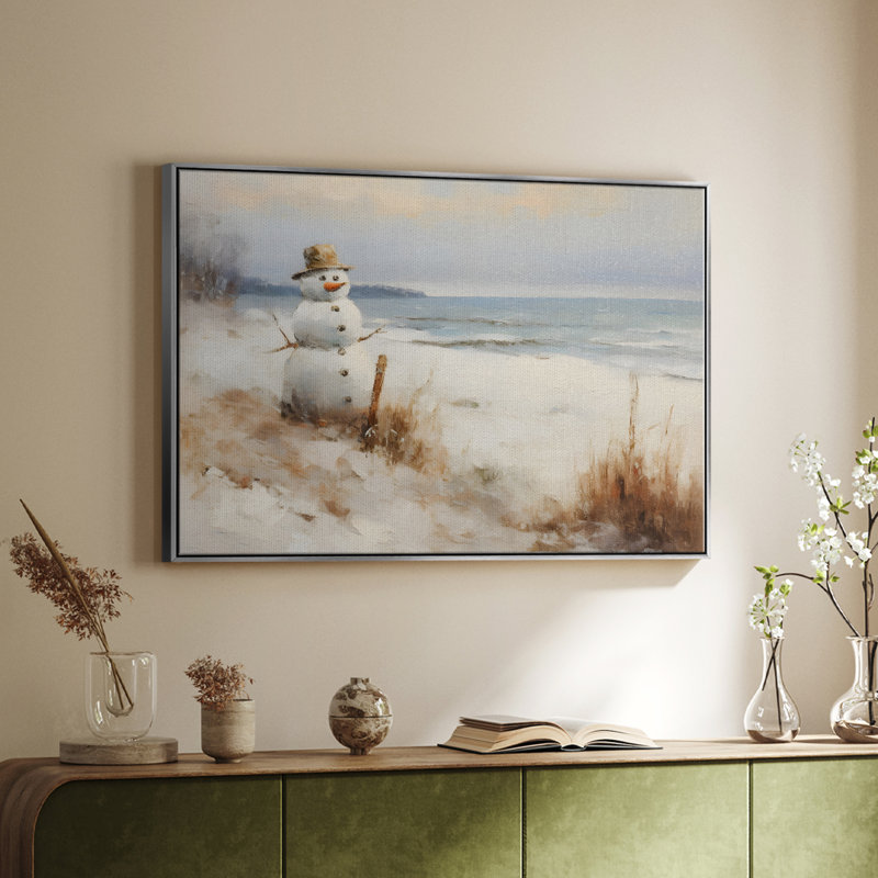 «Vintage Landscape - CCXIX» sur toile, Argent, H 17 po x l 25 po