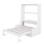 Grand lit escamotable avec coussin-436776204