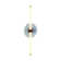 Helfer LED 39" Wall Sconce with Shade
