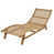 Light Brown Wicker/Teak