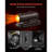 45000 BTU Kerosene Diesel Heater Torpedo with Handle for Garage