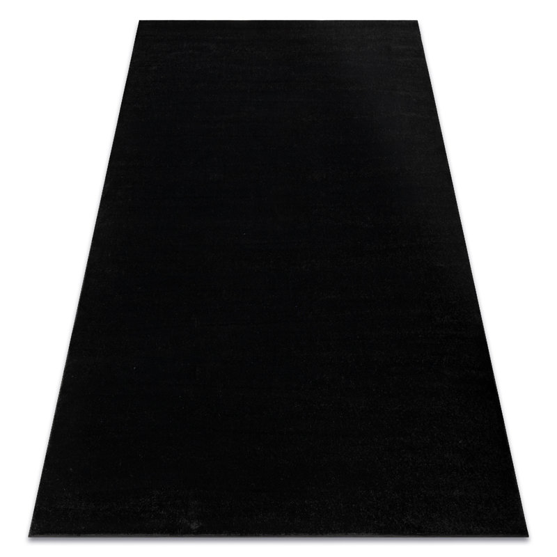 Beibhinn Machine Woven Black Rug, Rectangle 240 x 330cm