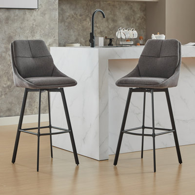 Tabouret de comptoir pivotant 43,31 po Avianah