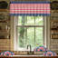 Kbndieu 54x17.72inch Window Valances USA Flag Valance Curtains 4th Of July Patriotism Independence Day Short Valance for Kitchen Living Room Cafes-2133504728