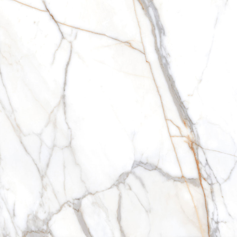 Carrelage en porcelaine mat naturel Calacatta