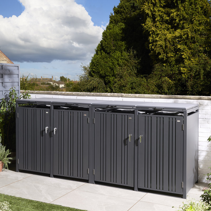 Metal Bin Store, Anthracite