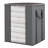 Extra Large Blanket Storage Bags 120L Comforter Storage Bags With Reinforced Handles Breathable Clothes Storage Containers Grey