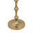 Set Of 3, Slender Aluminum Taper Candle Holder With Bead Accents, Bronze