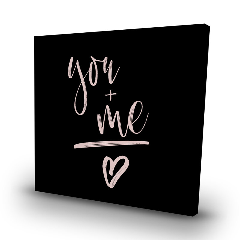 You + me - 32"x32" art on canvas