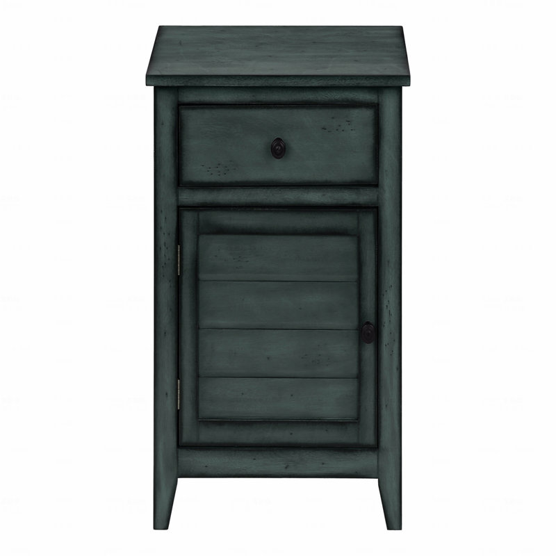 Accent Table, Nightstand (Bedside Side Table), Storage Drawer, End, Side Table