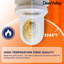 DeerValley Liberty 12" Small Round Toilet, 1-Piece Toilet with 0.8/1.28GPF Flush (Seat Included)-81774969-94079161