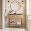Meuble-lavabo simple 36 po avec plateau en céramique Modway Zaire-94387500-94387499
