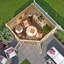 Briannica 9 x 9 Ft. Log Cabin