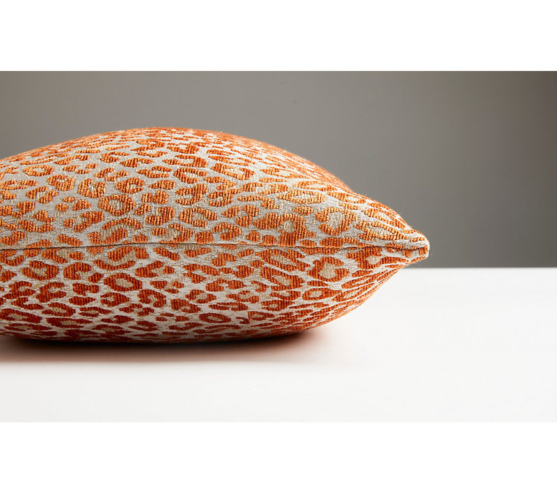 Amazink Lumbar Pillow Cover & Insert, Orange Koi