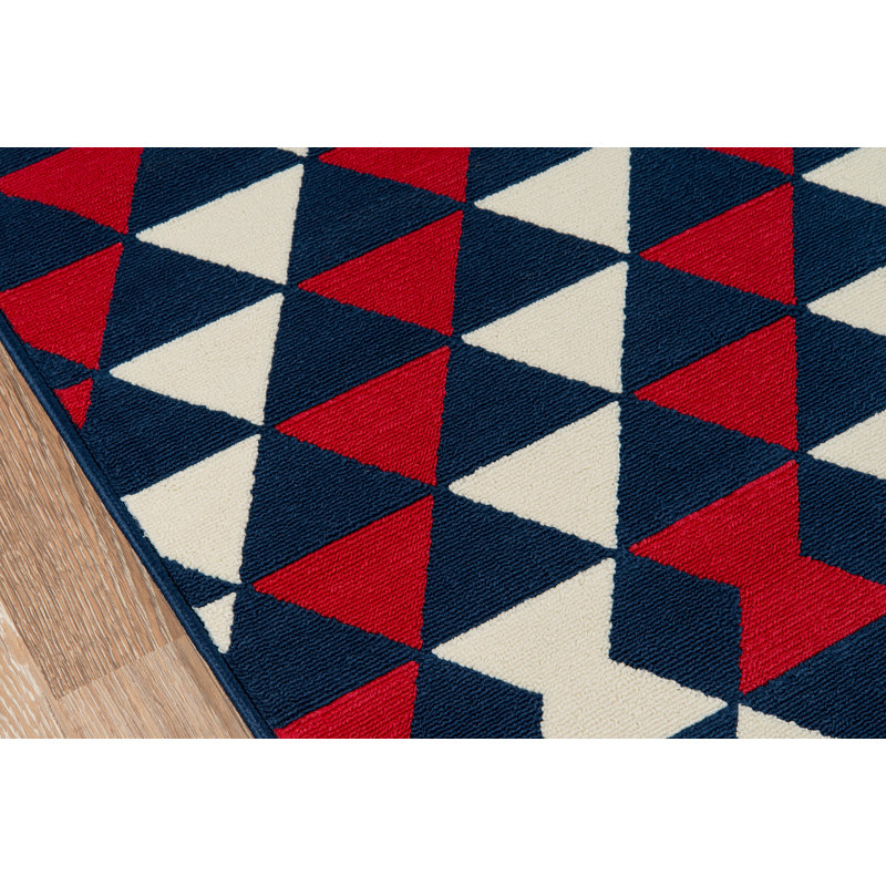 Tapis rouge Turnbow, Rectangle 1 pi 8 po x 3 pi 7 po