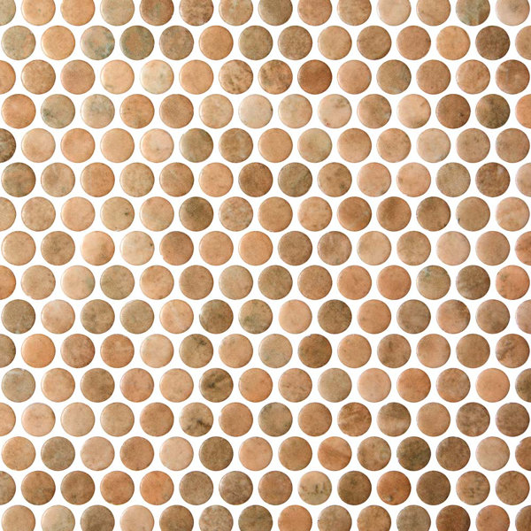 Spectrum Riad 3/4 Inch Penny Terracotta