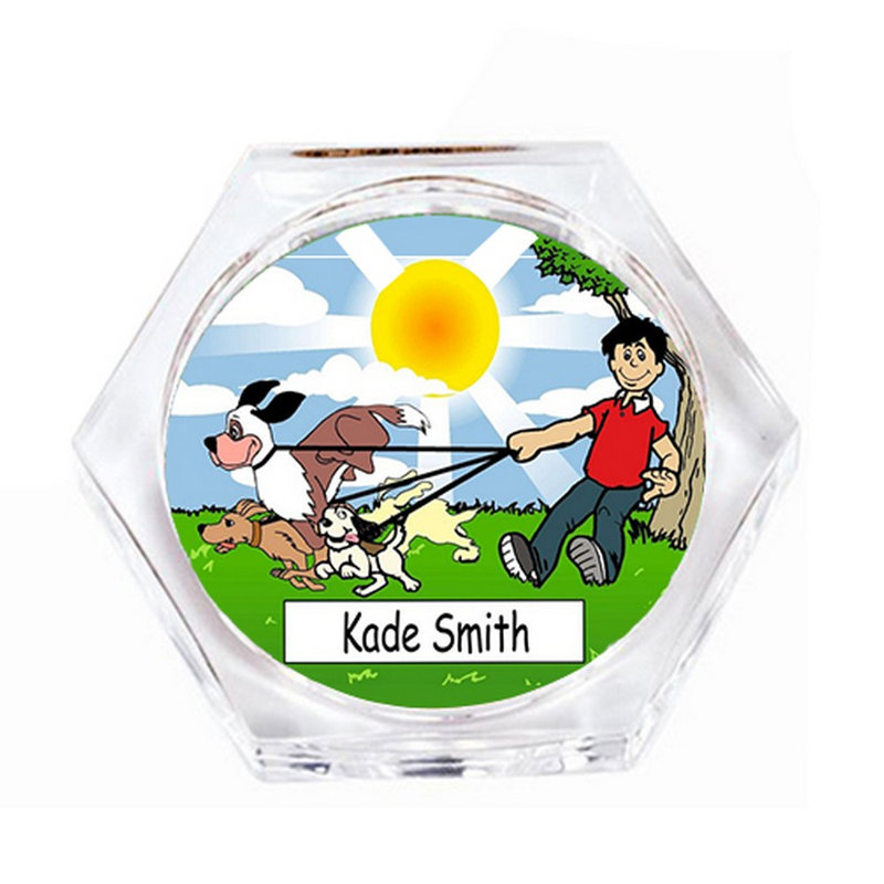 Sous-verre amateur pour chiens amateurs