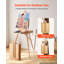 French Easel with Legs Foldable and Portable Sketchbox Easel Stand, For Painting, Solid Beech Wood, Holds Canvas up to 33.86", Adjustable Height & Angle, with Drawer, Palette, Shoulder Strap