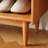 Modern Cherry Solid Manufactured Wood Shoe Storage-270691687