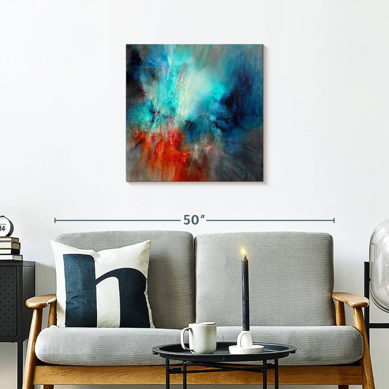 Epicenter, 24" H x 24" W