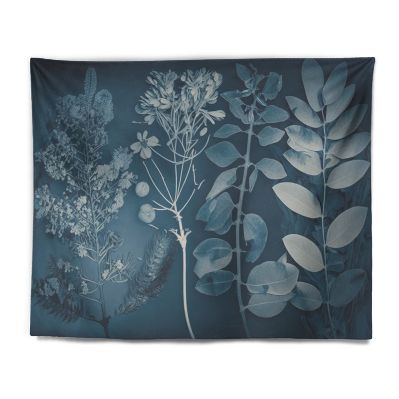 - Tapisserie murale florale, H 32 po x l 39 po