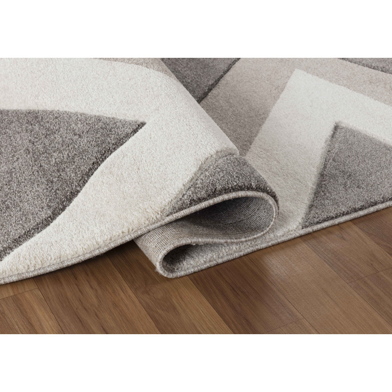 Laneer Abstract Area Rug, Rectangle 60 x 110cm