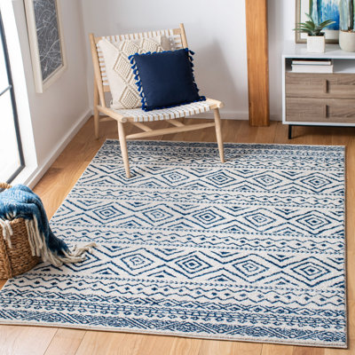 Strout Navy/Ivory Rug