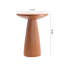 Tables de bout peu encombrantes, décor de maison moderne en oxyde de magnésium 17,72 pouces
