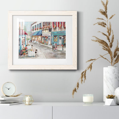 " Quaint Cafe " Painting Print